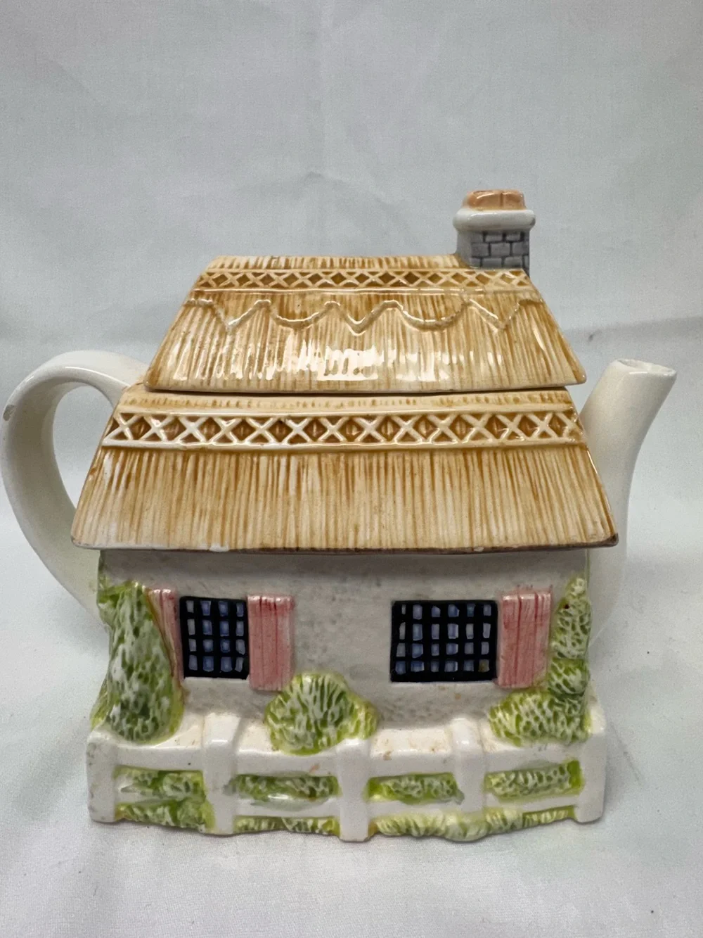 Ceramic House Tea Pot Cottagecore MSM